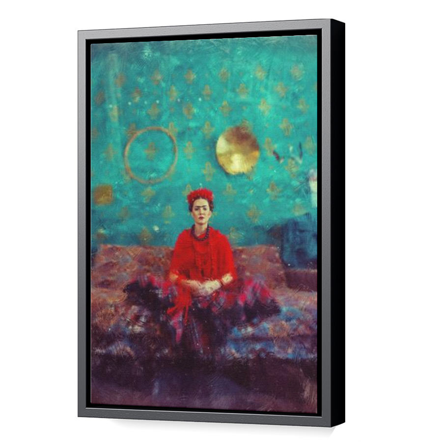 Thumbnail for Canvas - Black Floating Frame