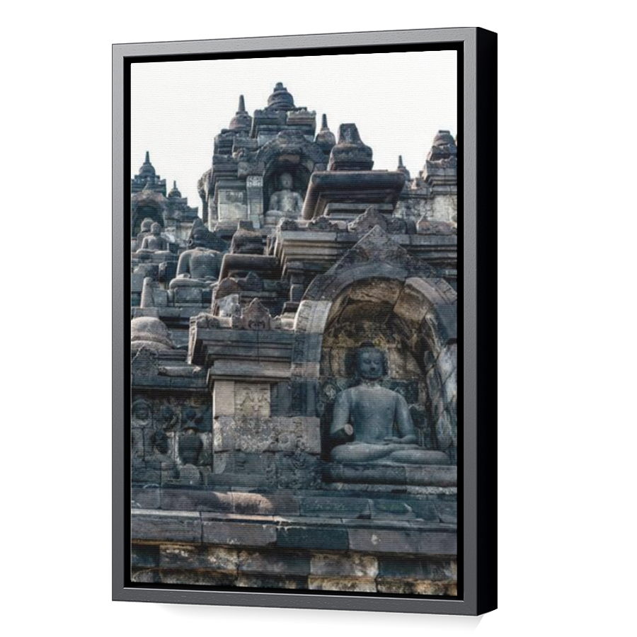 Thumbnail for Canvas - Black Floating Frame