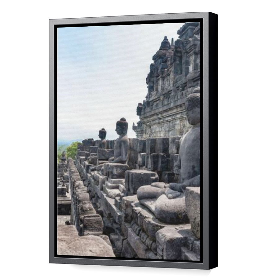 Thumbnail for Canvas - Black Floating Frame