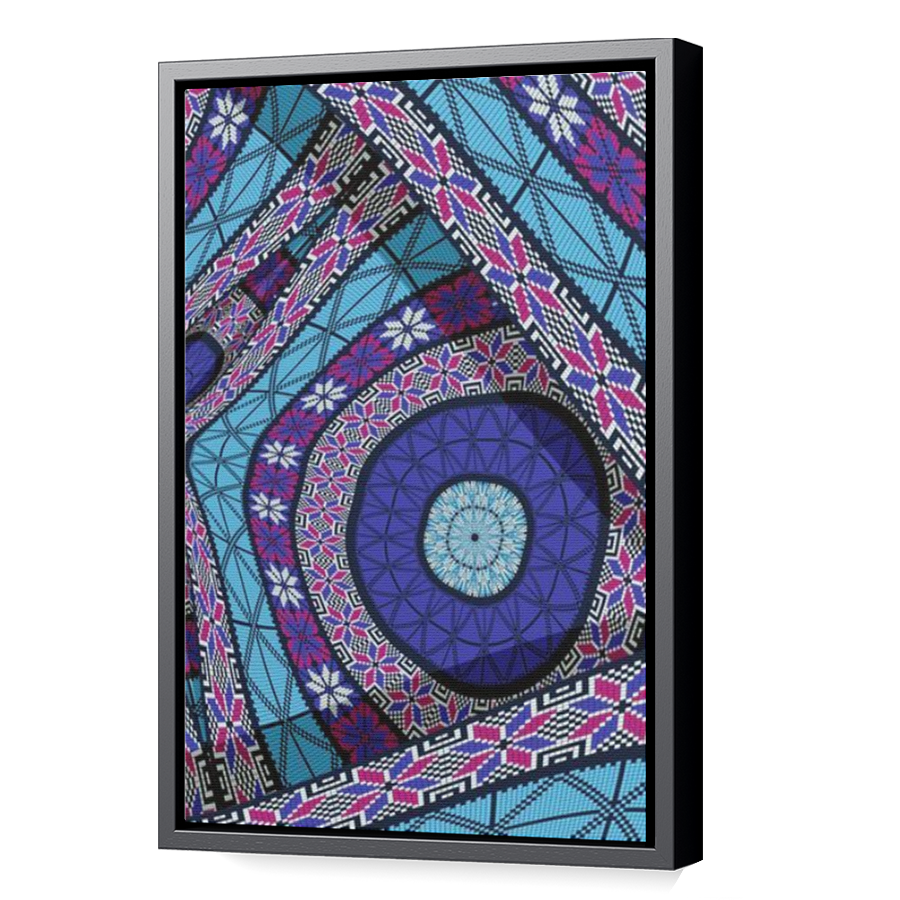 Thumbnail for Canvas - Black Floating Frame