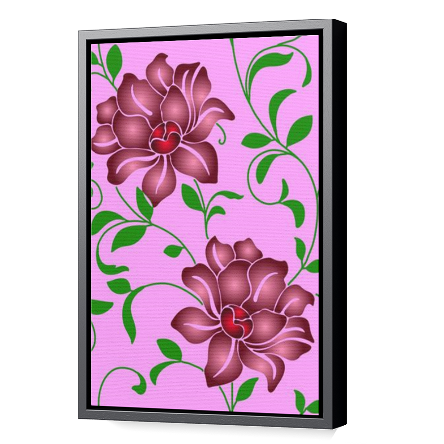 Thumbnail for Canvas - Black Floating Frame