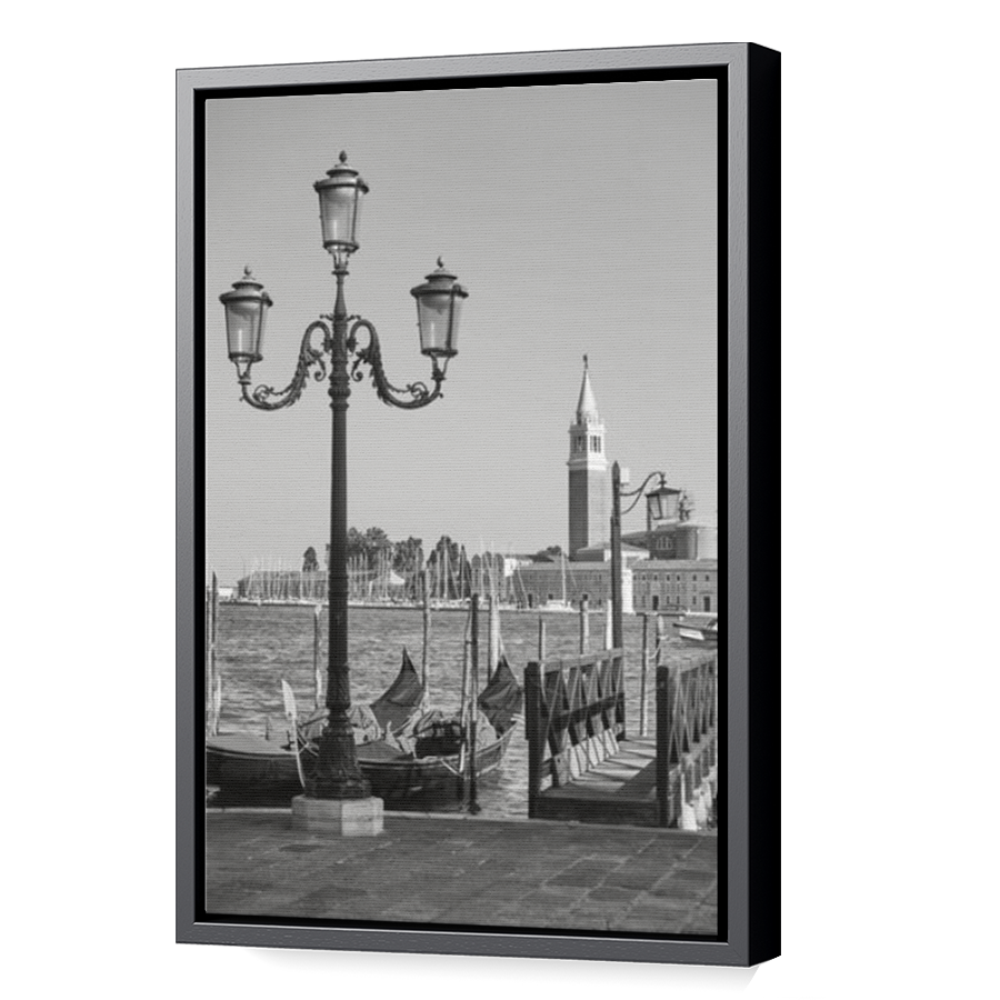 Thumbnail for Canvas - Black Floating Frame