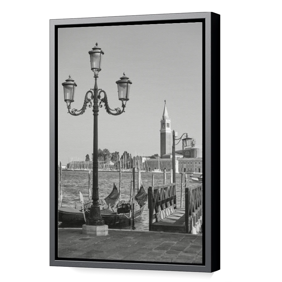 Thumbnail for Canvas - Black Floating Frame