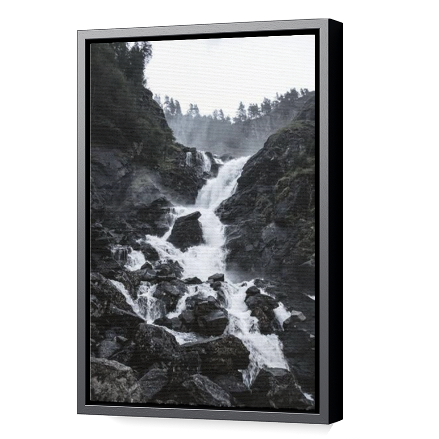 Thumbnail for Canvas - Black Floating Frame