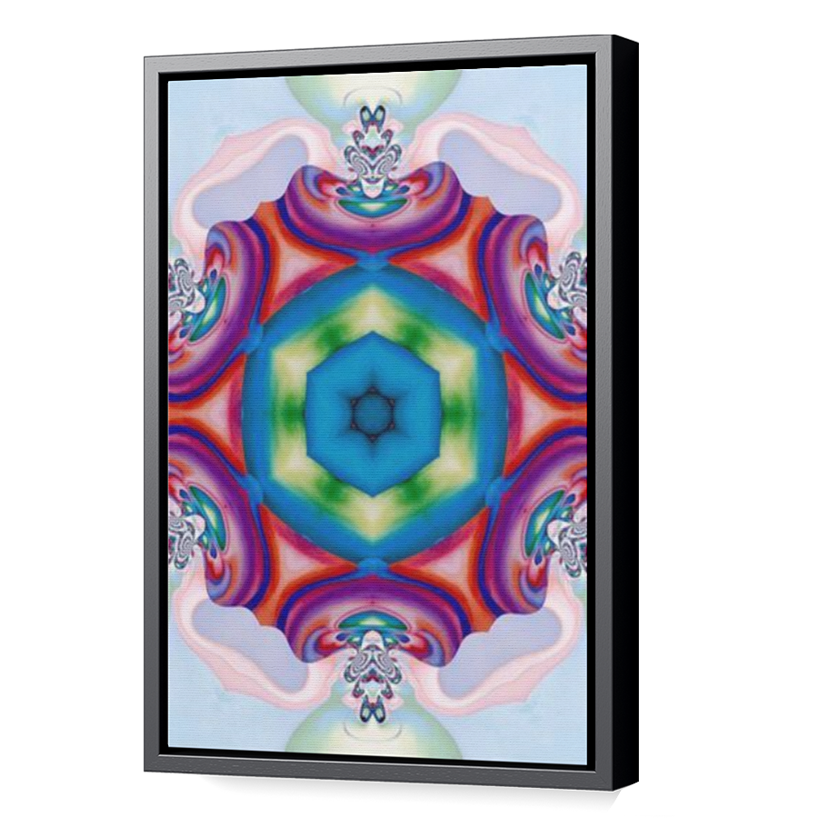 Thumbnail for Canvas - Black Floating Frame