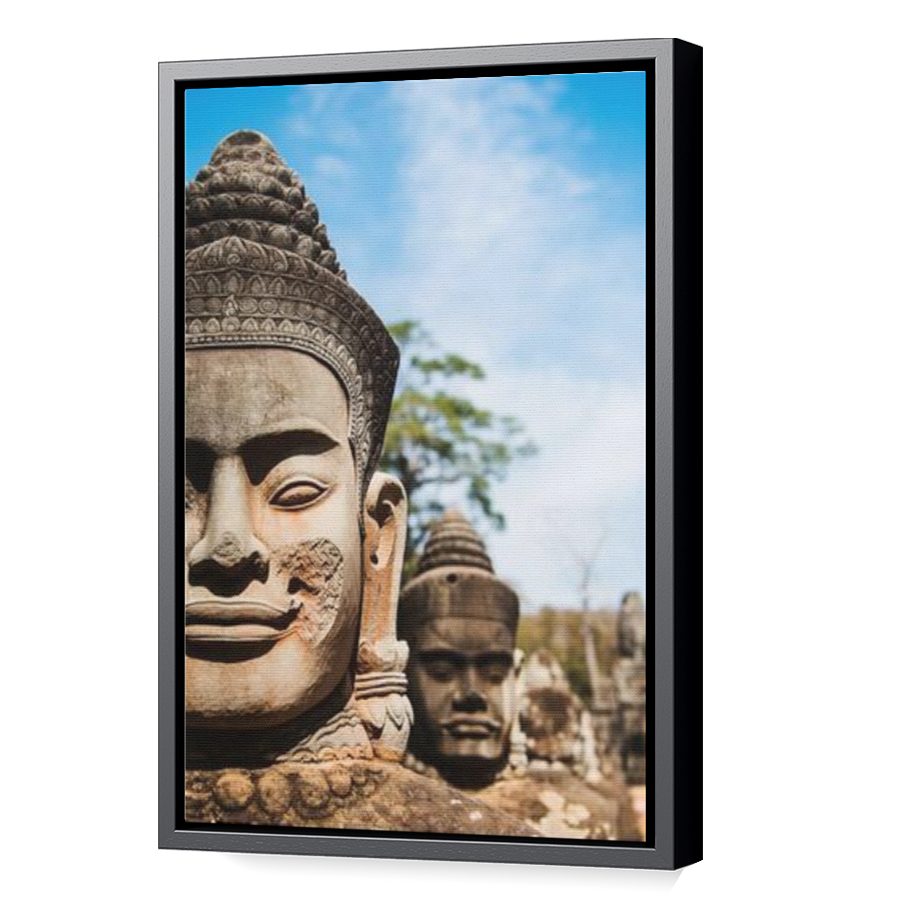 Thumbnail for Canvas - Black Floating Frame