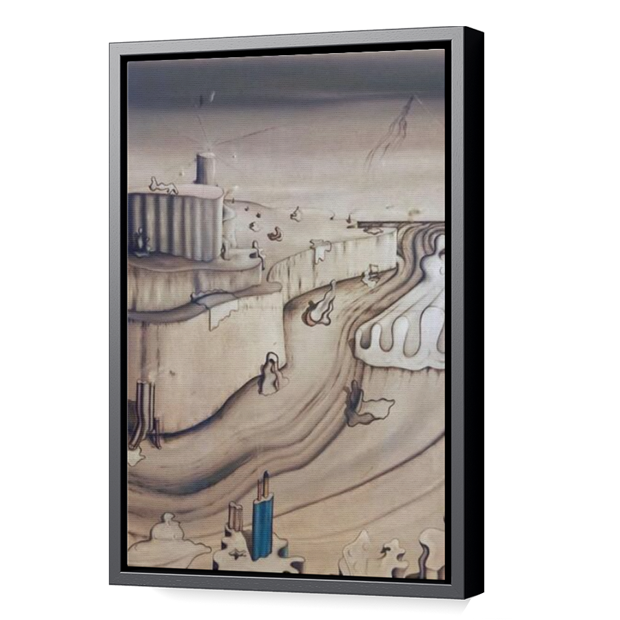 Thumbnail for Canvas - Black Floating Frame