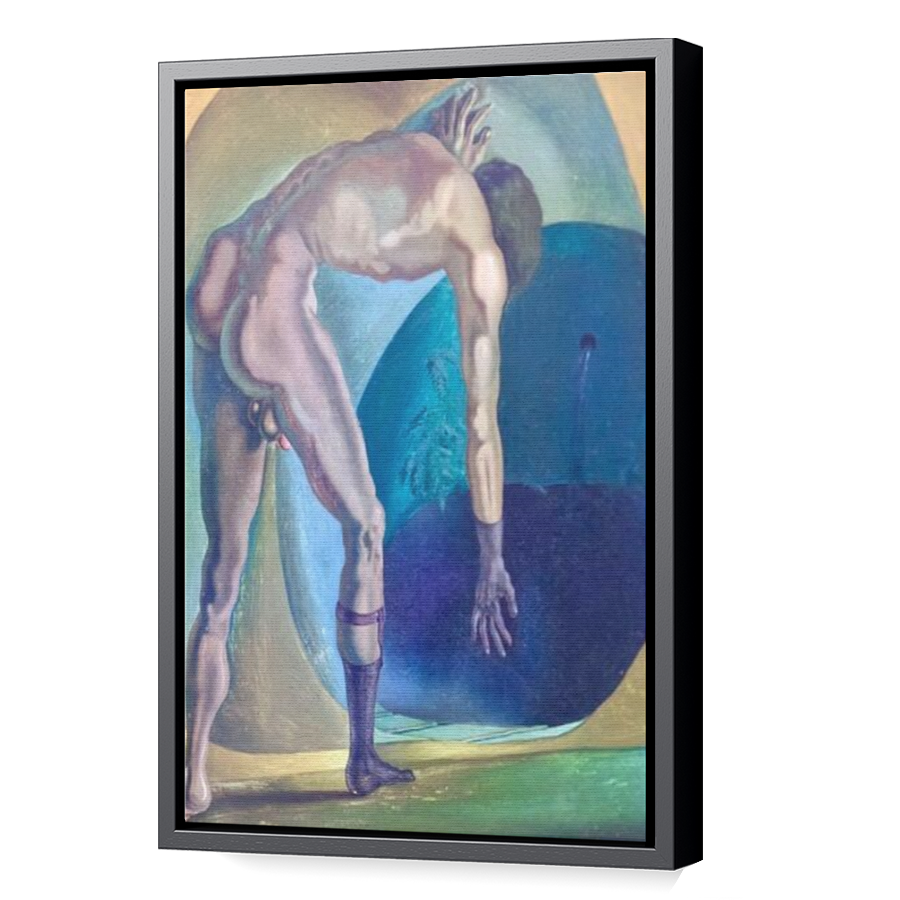 Thumbnail for Canvas - Black Floating Frame