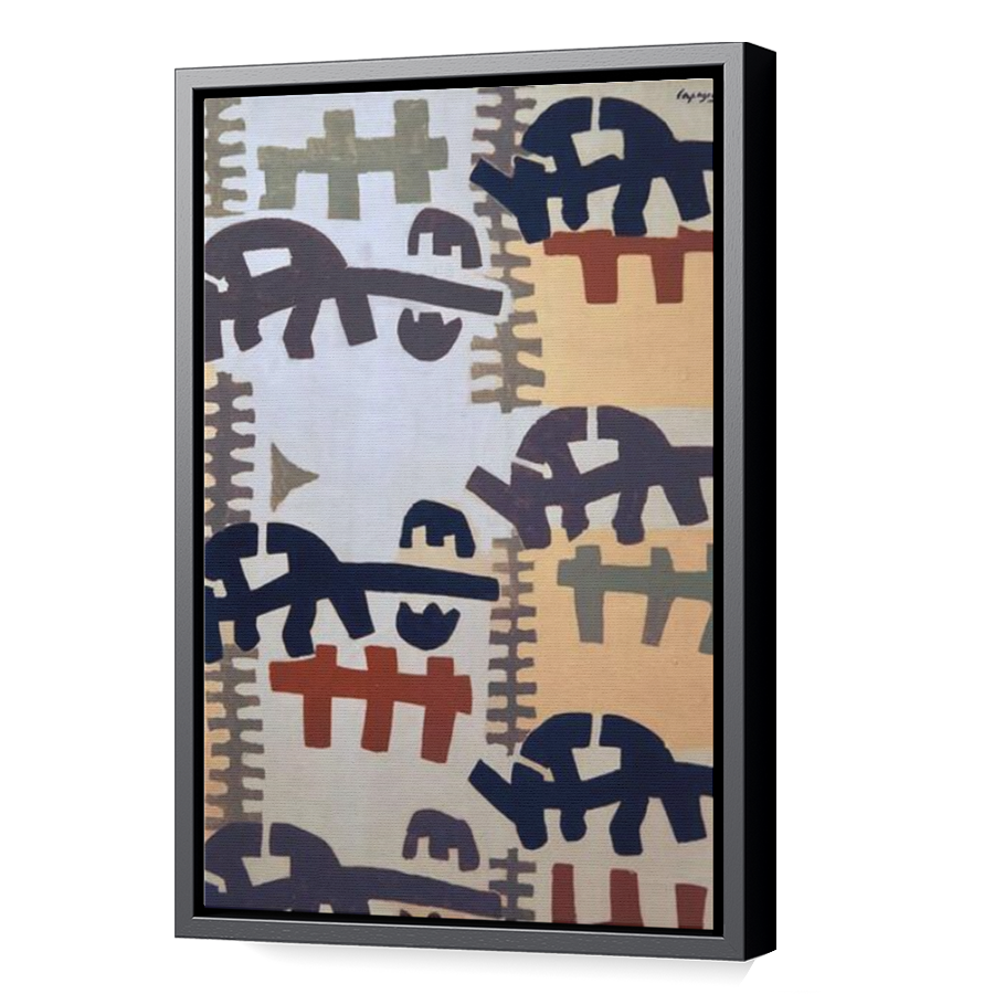 Thumbnail for Canvas - Black Floating Frame