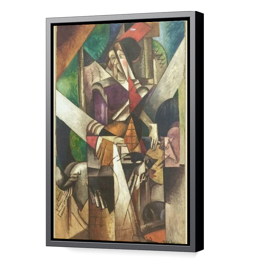 Thumbnail for Canvas - Black Floating Frame