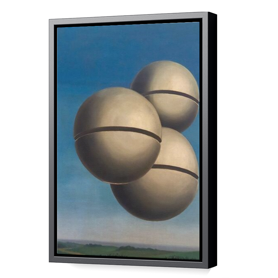 Thumbnail for Canvas - Black Floating Frame