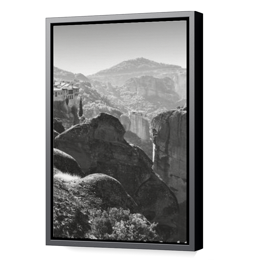 Thumbnail for Canvas - Black Floating Frame