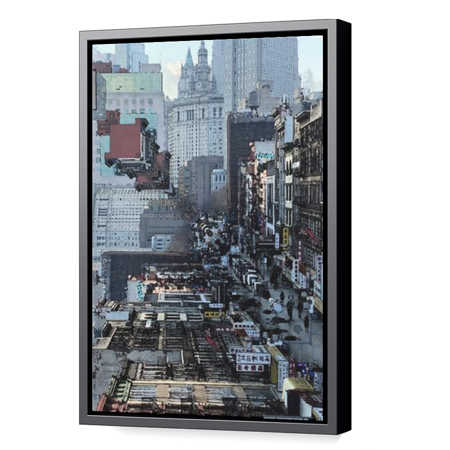 Thumbnail for Canvas - Black Floating Frame