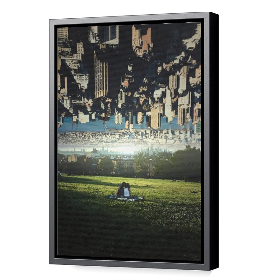 Thumbnail for Canvas - Black Floating Frame