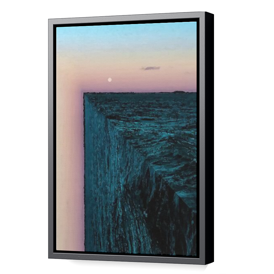 Thumbnail for Canvas - Black Floating Frame