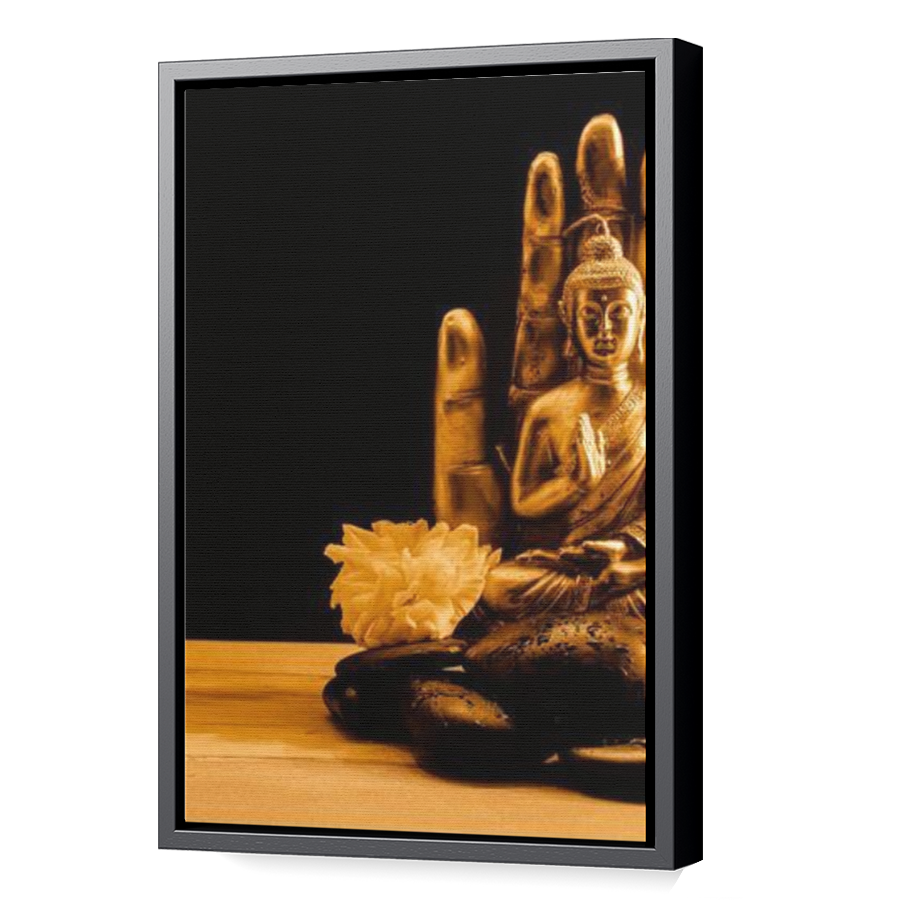 Thumbnail for Canvas - Black Floating Frame