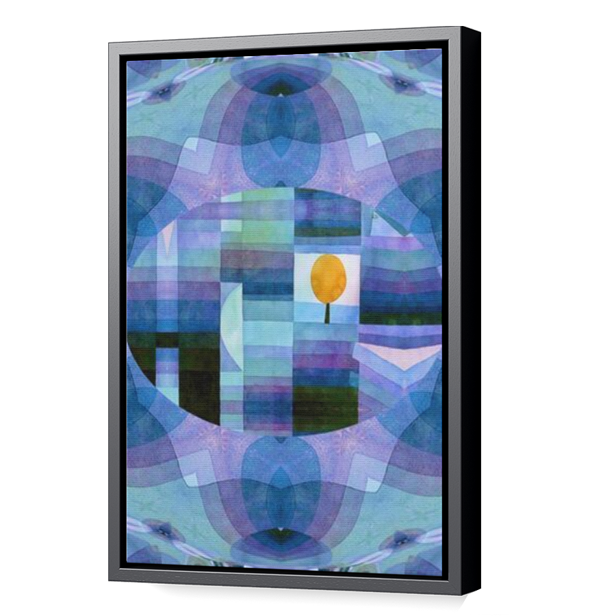Thumbnail for Canvas - Black Floating Frame
