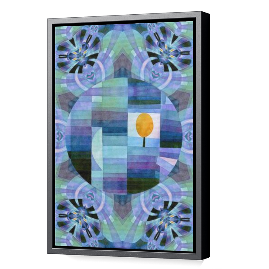 Thumbnail for Canvas - Black Floating Frame