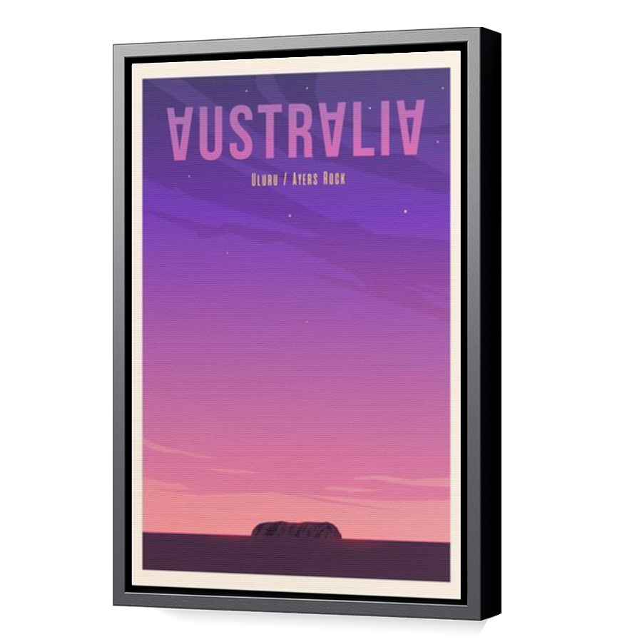 Thumbnail for Canvas - Black Floating Frame
