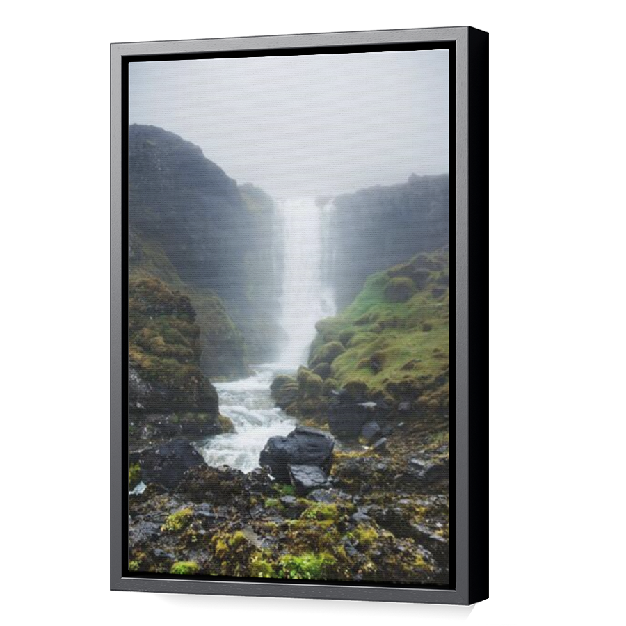 Thumbnail for Canvas - Black Floating Frame
