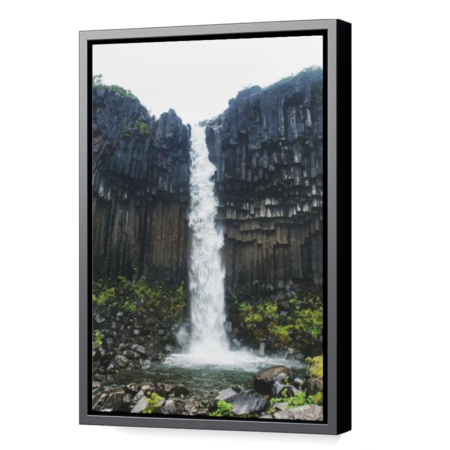 Thumbnail for Canvas - Black Floating Frame