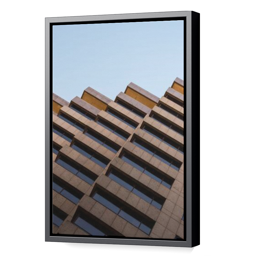 Thumbnail for Canvas - Black Floating Frame