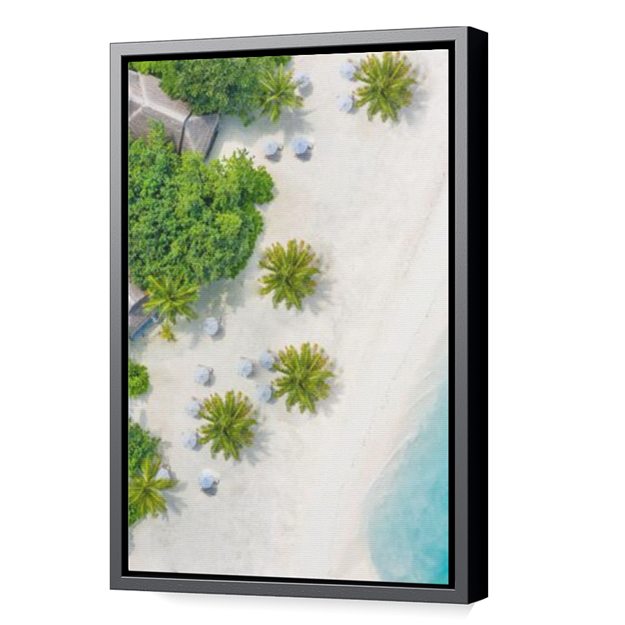 Thumbnail for Canvas - Black Floating Frame