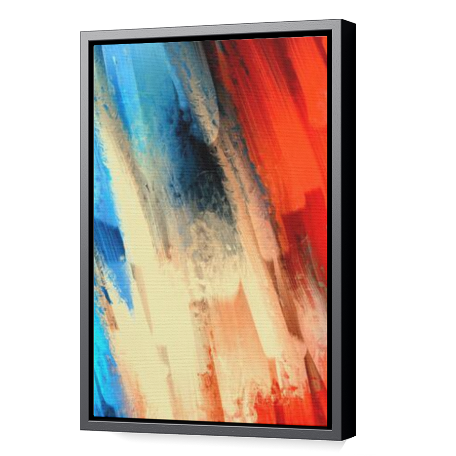 Thumbnail for Canvas - Black Floating Frame
