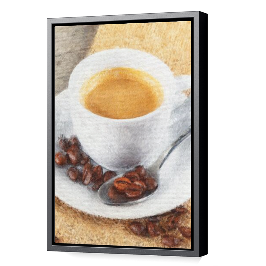 Thumbnail for Canvas - Black Floating Frame