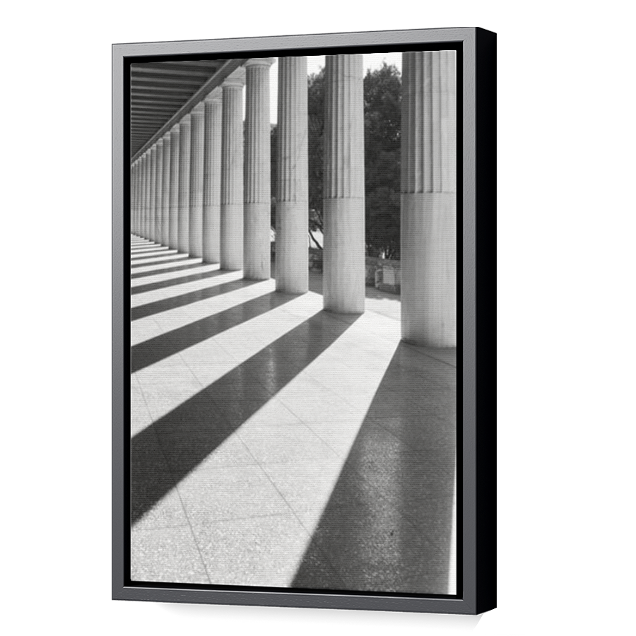 Thumbnail for Canvas - Black Floating Frame
