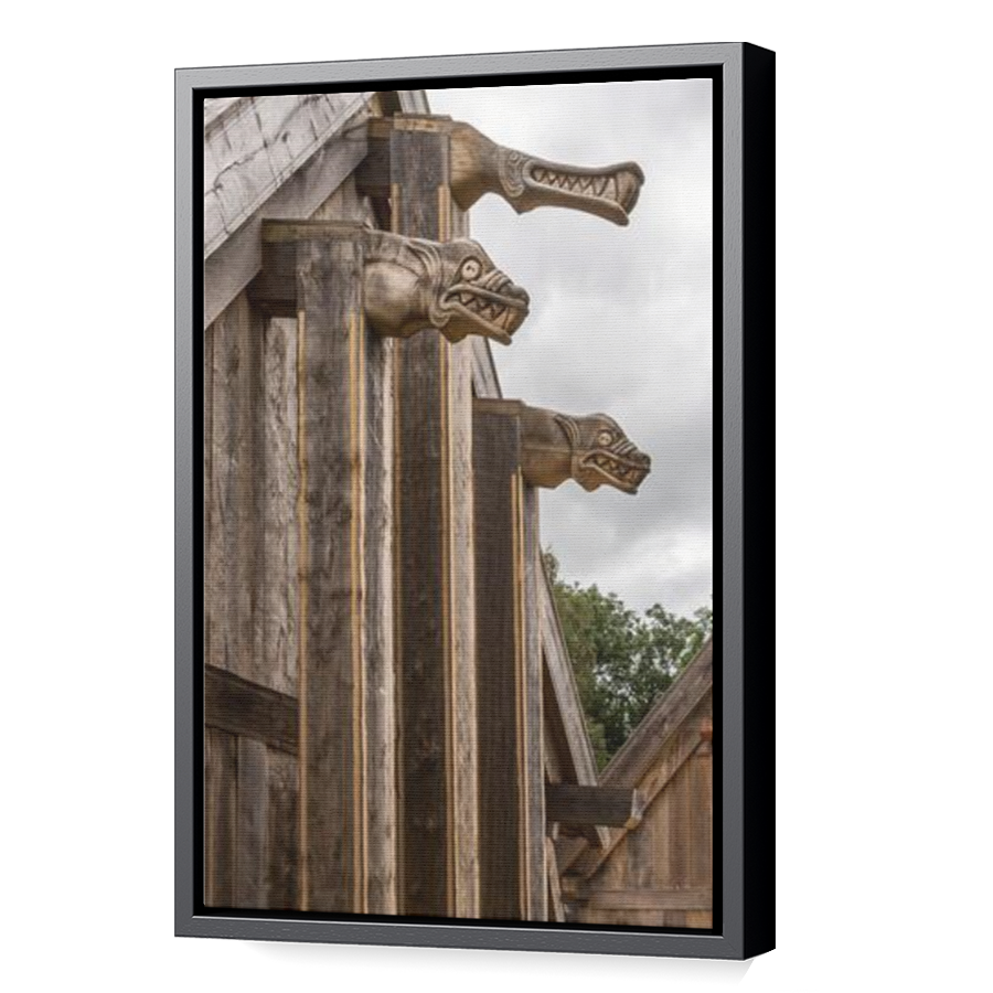 Thumbnail for Canvas - Black Floating Frame