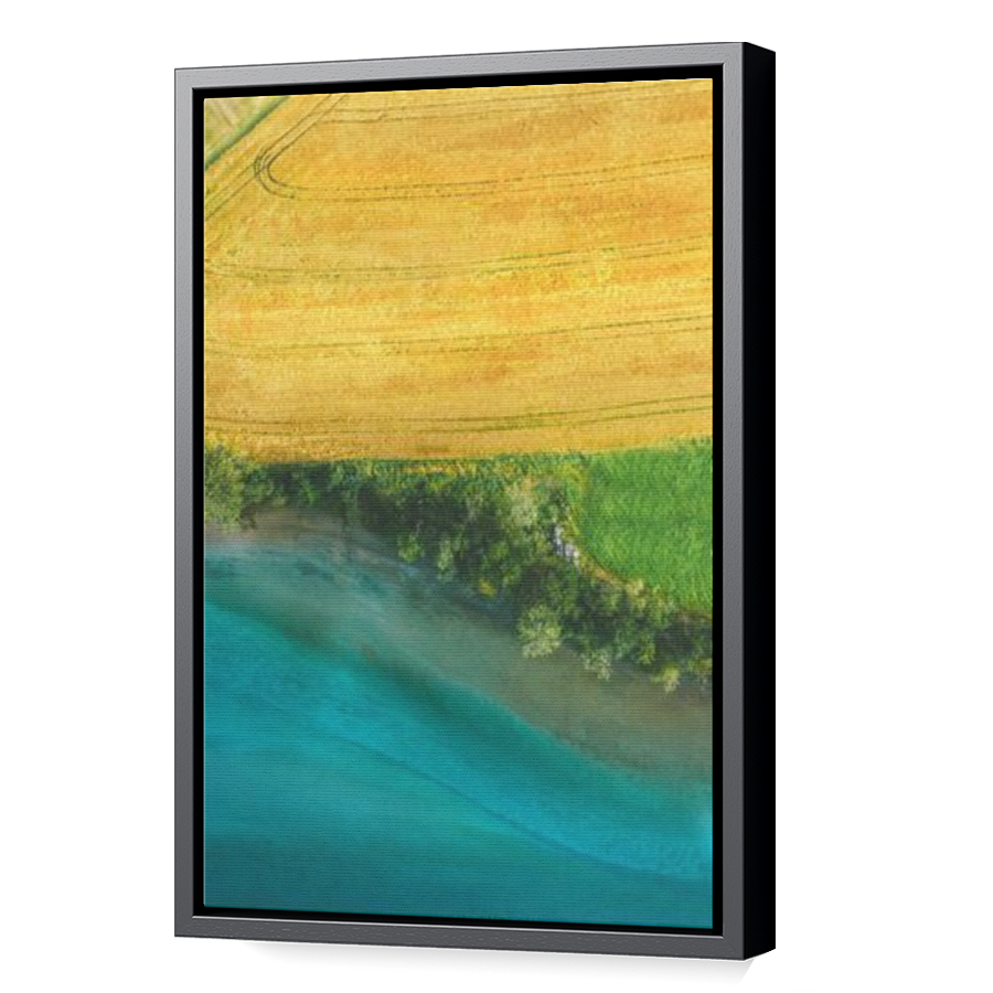 Thumbnail for Canvas - Black Floating Frame