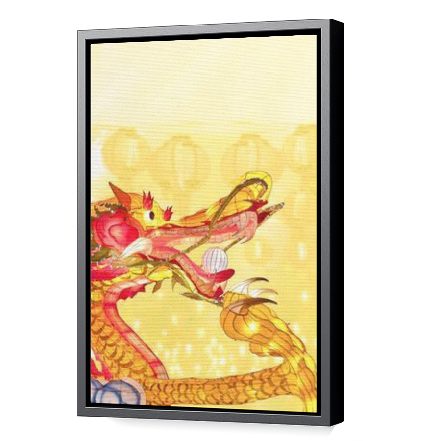 Thumbnail for Canvas - Black Floating Frame