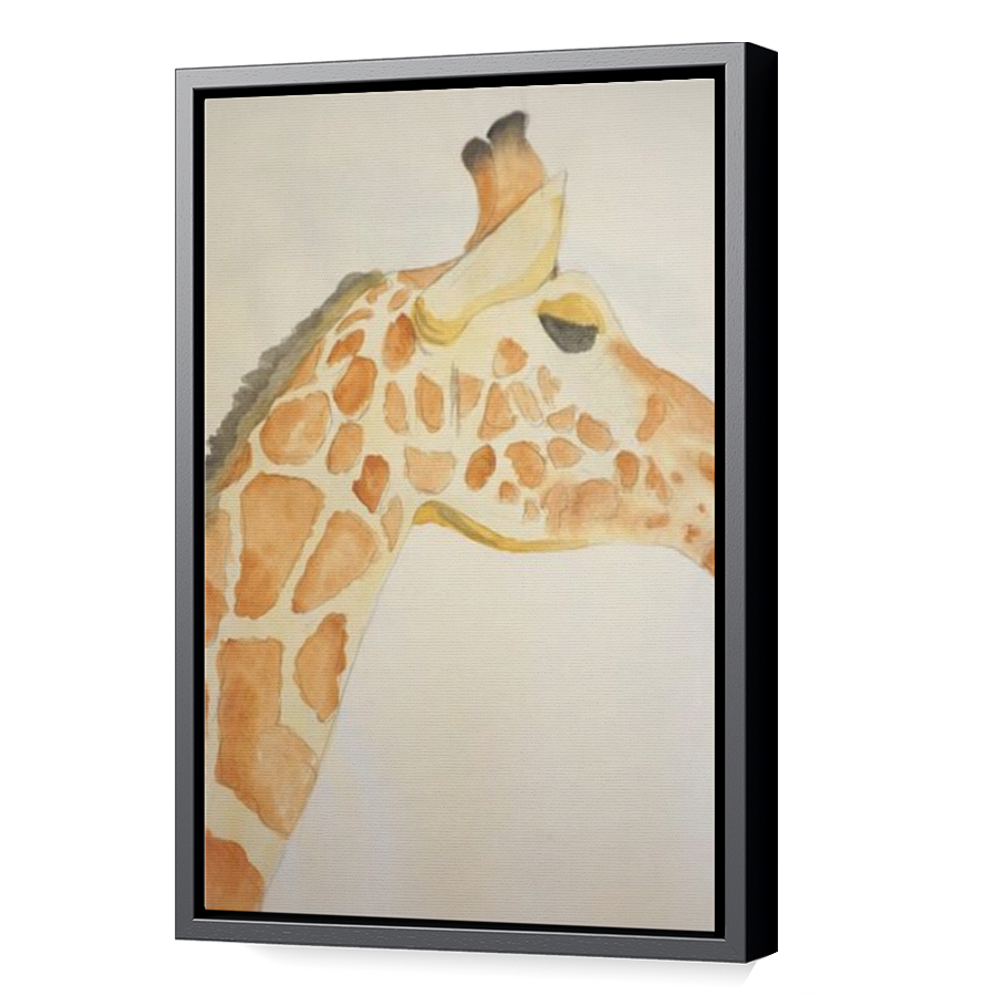 Thumbnail for Canvas - Black Floating Frame