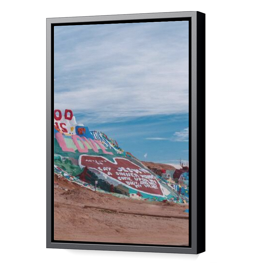 Thumbnail for Canvas - Black Floating Frame