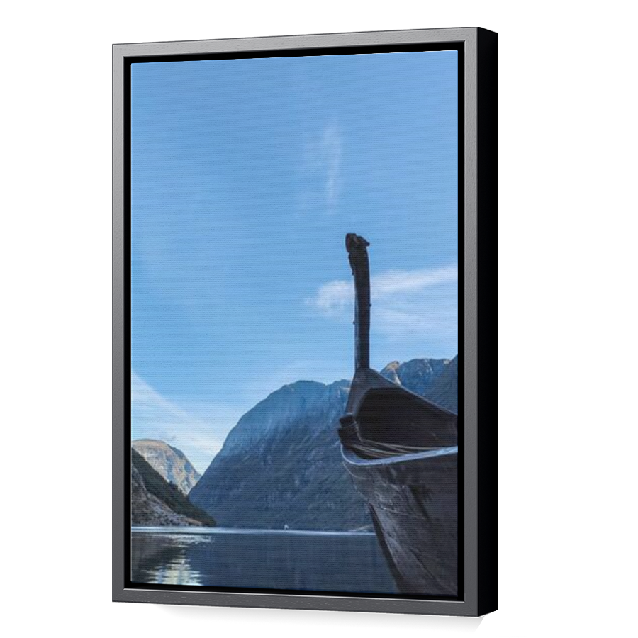Thumbnail for Canvas - Black Floating Frame