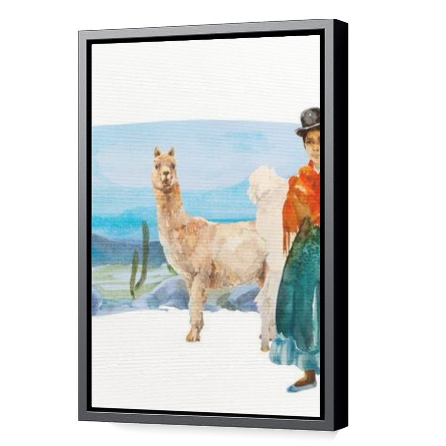 Thumbnail for Canvas - Black Floating Frame
