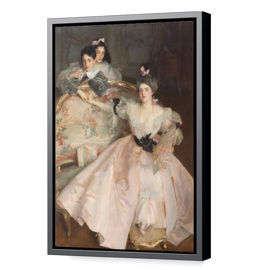 Thumbnail for Canvas - Black Floating Frame