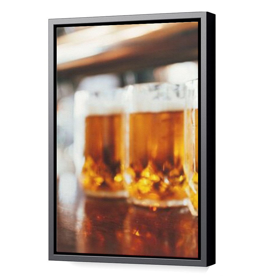 Thumbnail for Canvas - Black Floating Frame