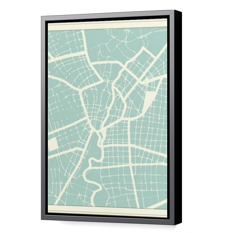 Thumbnail for Canvas - Black Floating Frame