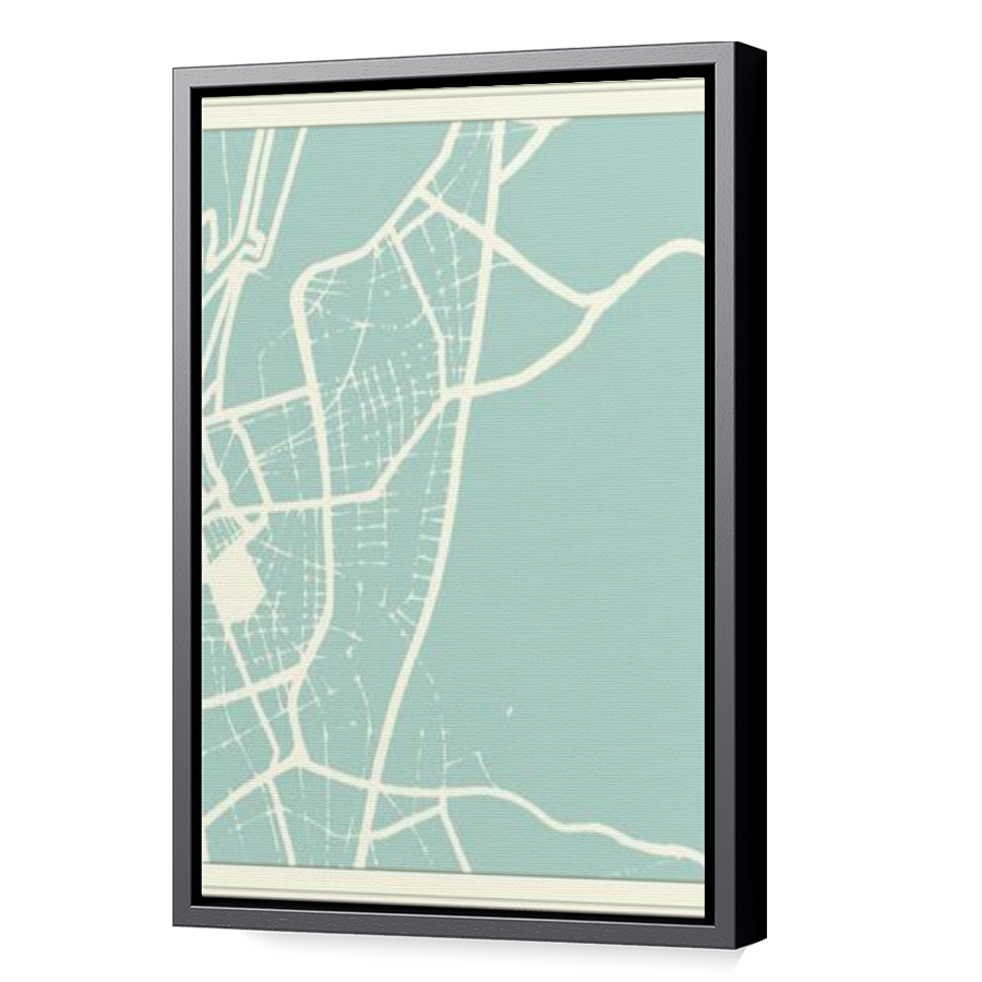 Thumbnail for Canvas - Black Floating Frame