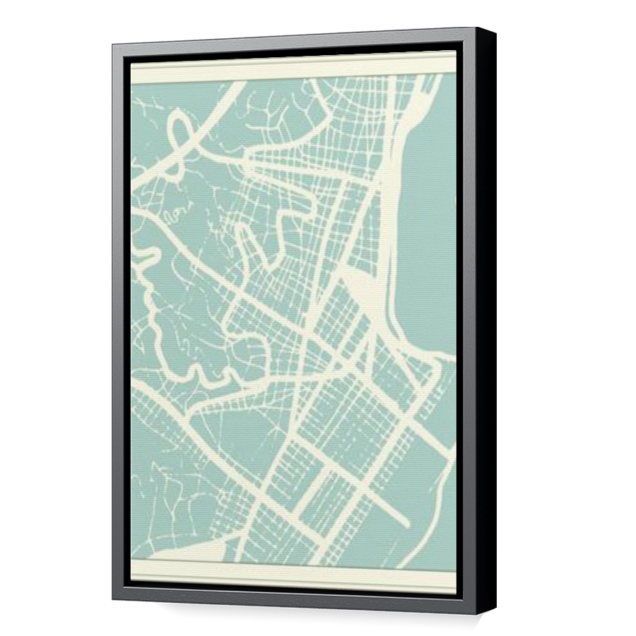 Thumbnail for Canvas - Black Floating Frame