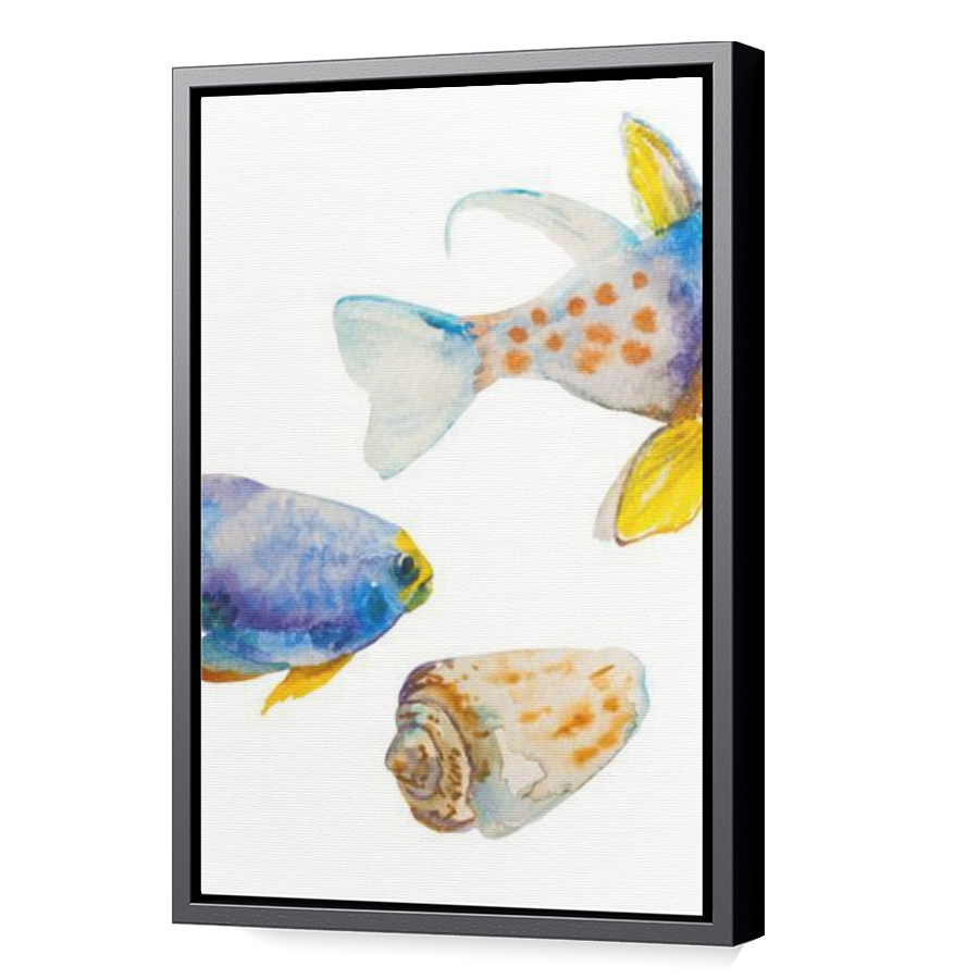 Thumbnail for Canvas - Black Floating Frame