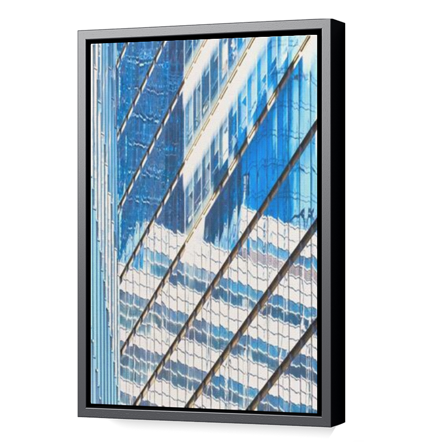 Thumbnail for Canvas - Black Floating Frame
