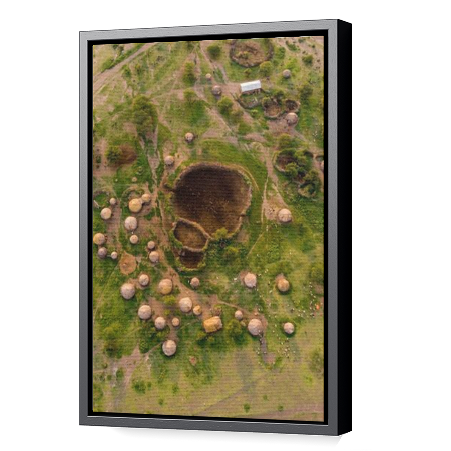 Thumbnail for Canvas - Black Floating Frame