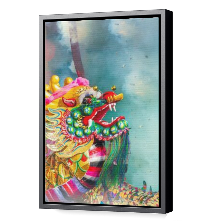 Thumbnail for Canvas - Black Floating Frame