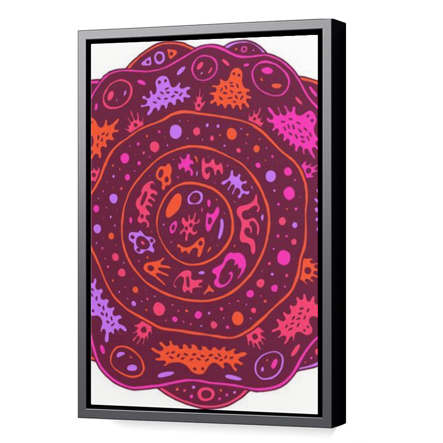 Thumbnail for Canvas - Black Floating Frame