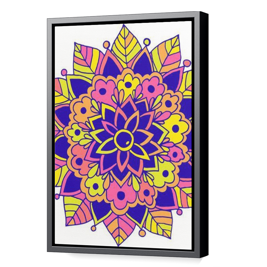 Thumbnail for Canvas - Black Floating Frame