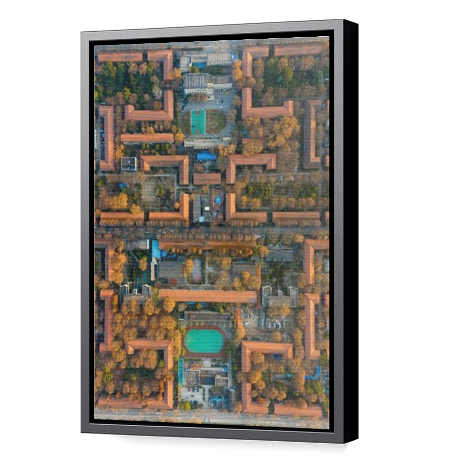Thumbnail for Canvas - Black Floating Frame
