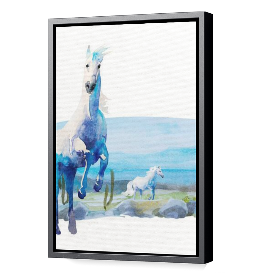 Thumbnail for Canvas - Black Floating Frame